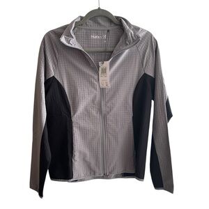 Hurley Women's Gray and Black Jacket